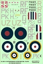 1/72 Spitfire Mk. I/II in Polish Service decal set