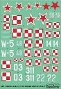 1/72 Yak-1/7/9 in Polish service decals