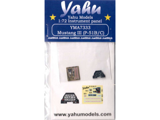 YMA7333 Mustang III (P-51 B/C) – instrument panel 1/72