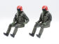 Comes with figures depicting seated pilot (left) and Rader Intercept Officer (RIO) (right).