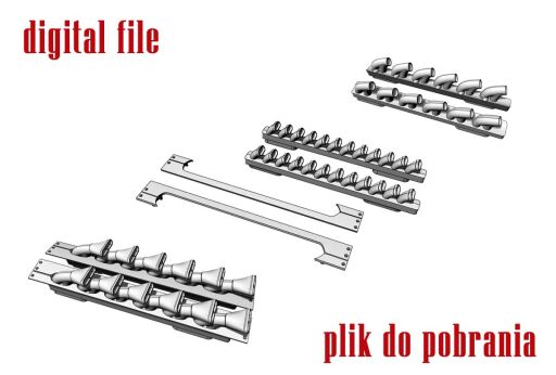 48012-3D P-39/P-400 Exhaust Pipes 1/48 3D-File