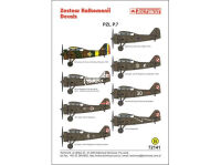 TCH72141 PZL P.7a Decal Set