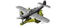 71002 P-39 Assembly Jig for Arma Hobby 1/72