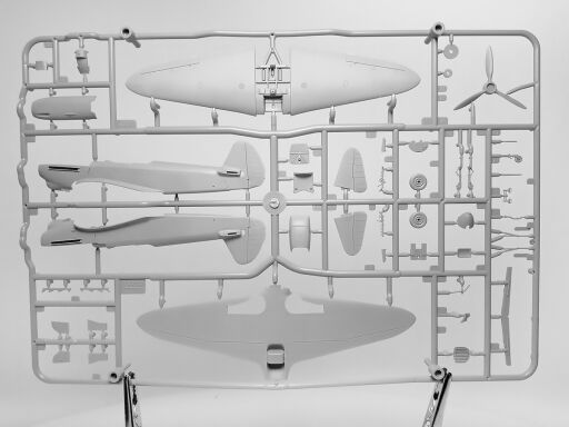 70027a Plastic Sprues Yak-1b