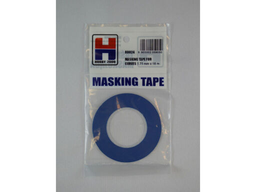 H2K80024 Masking Tape For Curves 0.75mm x 18m !