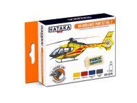 HTK-CS79 Air Ambulance (HEMS) paint set 4 x 17ml, vol. 2-- ORANGE LINE