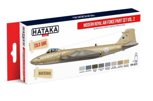 HTK-AS73 Modern Royal Air Force paint set vol. 2 - 8 x 17ml