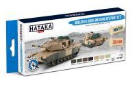 HTK-BS67 Modern US Army and USMC AFV paint set 8 x 17 ml – BLUE LINE