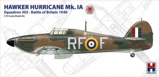 H2K72001 Hurricane Mk.IA - Dywizjon 303