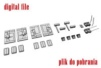 72019-3D  Escort Carrier Deck Accessories 1/72 3D file