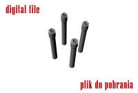 48005-3D  Hurricane IIb 1/48 Gun Barrels 3D-File