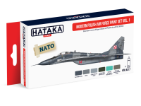 HTK-AS17 Modern Polish Air Force paint set vol. 1 (set of 6)