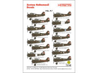 TCH72140 PZL P.7a Decal Set