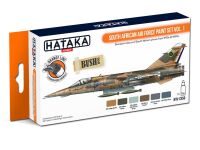 HTK-CS50 South African Air Force paint set vol. 1 -- ORANGE LINE 6 x 17ml