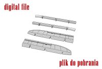 48014-3D P-39/P-400 Wing's Ailerons 1/48 - 3D-File