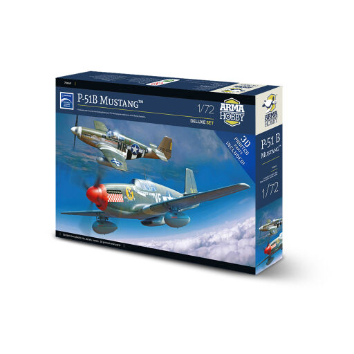 70069 P-51 B Mustang ™ Deluxe Set 1/72