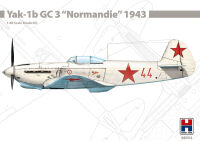 H2K48034 Yak-1b GC 3 "Normandie" 1943 1/48