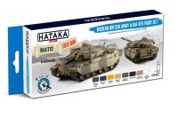 HTK-BS77 Modern British Army & RAF AFV paint set 8 x 17ml – BLUE LINE