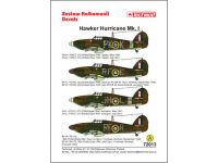 TCH72013 Hawker Hurricane Mk I decals
