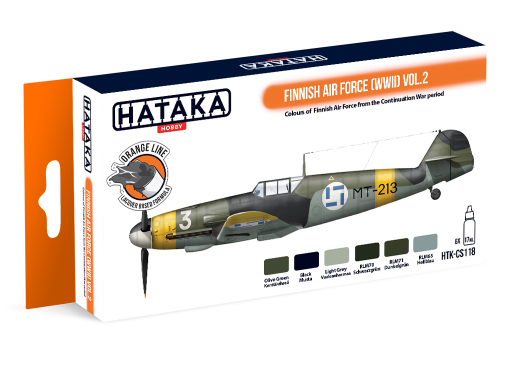 HTK-CS118 Finnish Air Force (WWII) Vol 2 -- ORANGE LINE