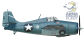 F4F-4 Wildcat „white 19” BuNo. 03417, pilot Lt. Stanley W. „Swede” Vejtasa, VF-10/USS Enterprise. During the Santa Cruz Battle on 26th October 1942 Vejtasa shot down two dive bombers and five torpedo aeroplanes in one sortie.