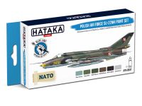 HTK-BS47 Polish Air Force Su-22M4 paint set of 6 x 17ml – BLUE LINE