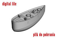 72007-3D Type 1 Fuel Tank for Wildcat 1/72 3D-File