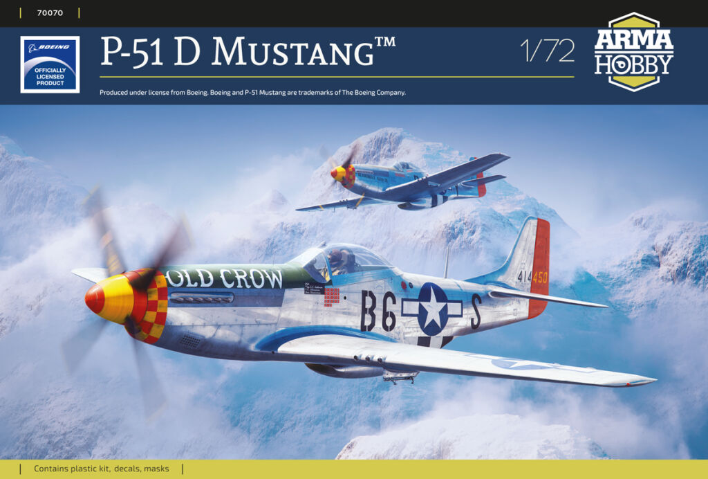 70070 P-51D Mustang™.| Sklep modelarski Arma Hobby