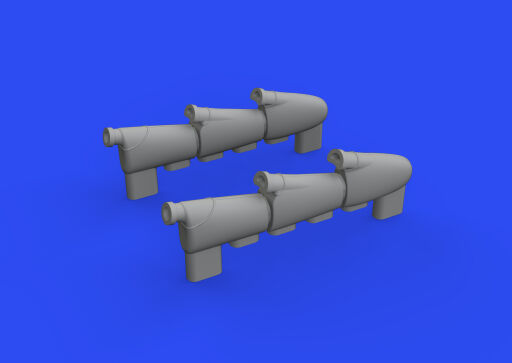 EDU672301 Hurricane Mk.I exhaust stacks 1/72.