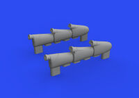 EDU672301 Hurricane Mk.I exhaust stacks 1/72.