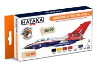 HTK-CS85 Modern Royal Air Force paint set vol. 4 -- ORANGE LINE 6 x 17ml