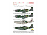 TCH72009 North American P-51 Mustang III decals