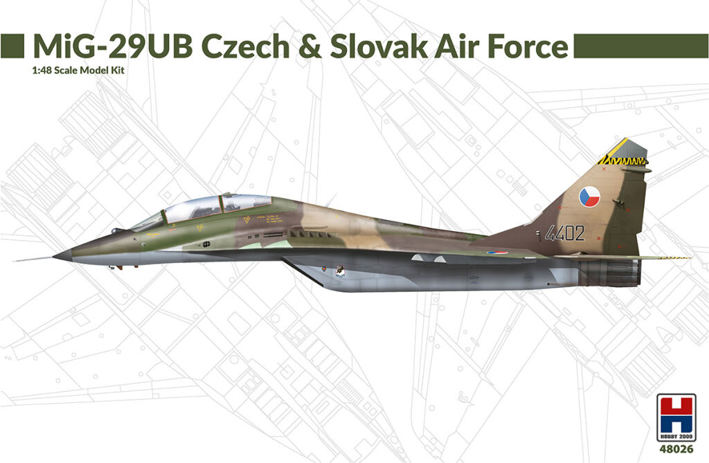 H2K48026 MiG-29UB Czech & Slovak Air Force.| Sklep modelarski Arma 