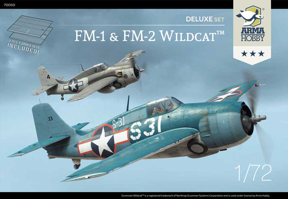 Przedsprzedaż FM-1 & FM-2 Wildcat Deluxe Set| Sklep modelarski Arma Hobby