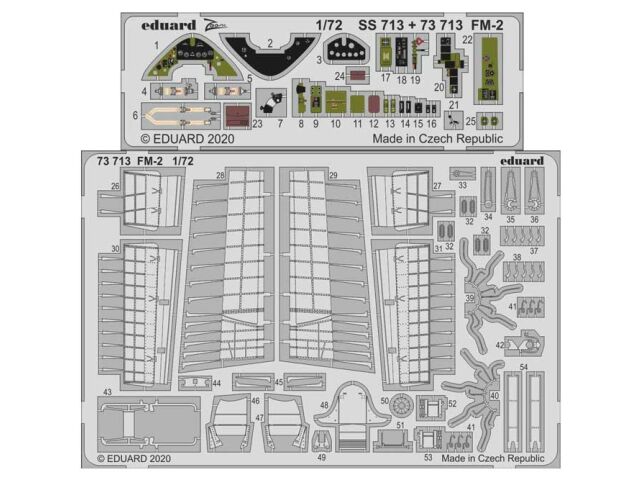 Eduard Accessories for FM-2 Wildcat