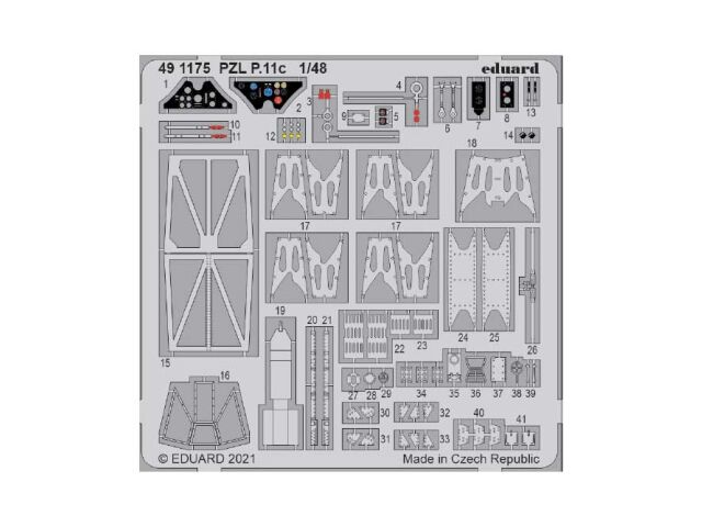 Preorders on PZL P.11c accessories from Eduard