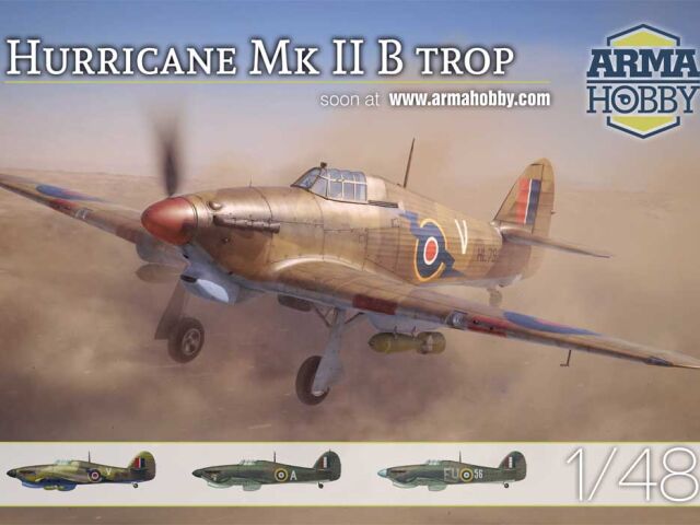 Hurricane IIb trop Accessories 3D 1/48