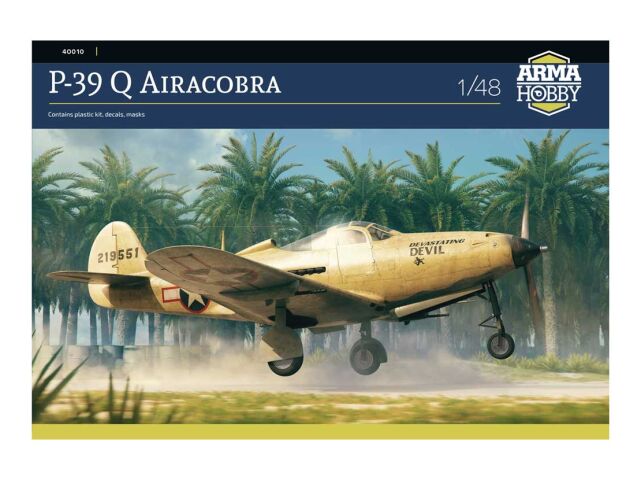 Announcement of the P-39 Airacobra 1/48 model kit