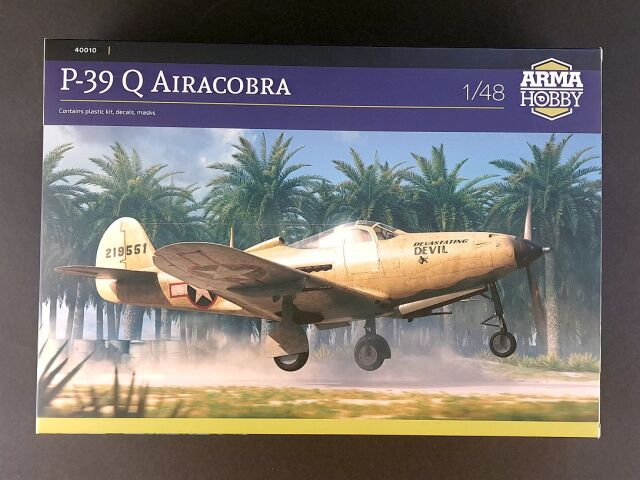 Unboxing the P-39Q Airacobra: Discover What's Inside!