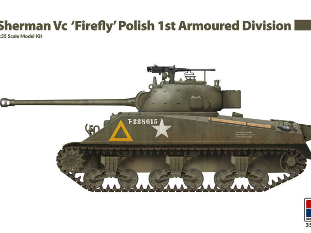 New Arrival from Hobby 2000: Sherman Firefly - Polish 1st Armoured Division